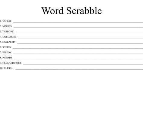 Word Scrabble Word Scramble Wordmint