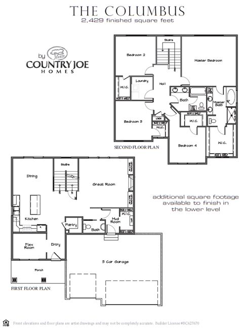 Https://tommynaija.com/home Design/country Joe Homes Floor Plans