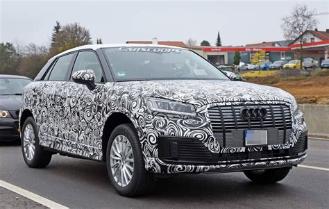 Audi Q2 E Tron Electric Crossover Spotted For The First Time Carscoops