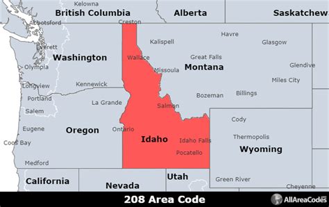 986 Area Code Map