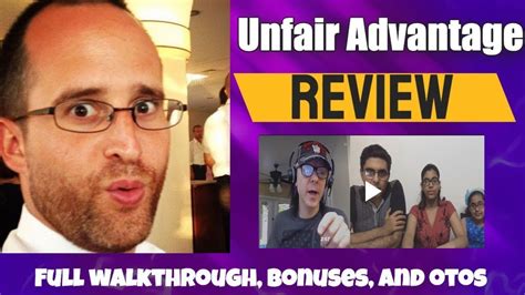Unfair Advantage Pro Review YouTube