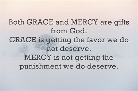 Grace And Mercy Whats The Difference Letterpile Writing And