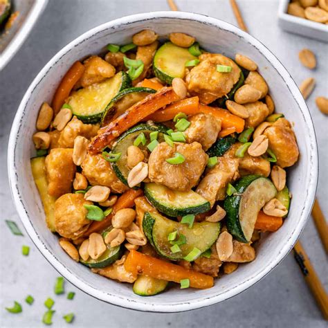 Easy Chicken And Zucchini Stir Fry Healthy Fitness Meals