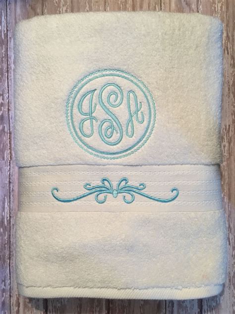 Monogrammed Towels Brother Embroidery Machine Towel Embroidery