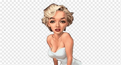 Marilyn Monroe Ator Marilyn Monroe Celebridades Desenho Animado