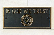 In God We Trust Plaque | Architect of the Capitol