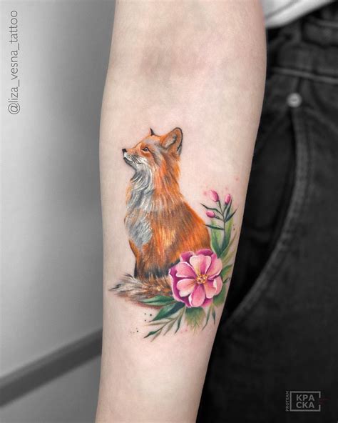Fox Animal Tattoo Designs