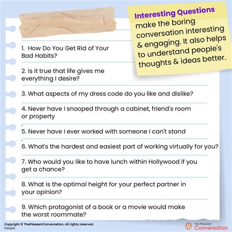 650 interesting questions to ask for engaging conversation