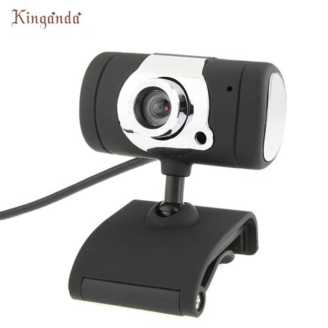 USB HD Webcam Camera Web Cam With Microphone Mic LED For PC Laptop KXL In Webcams From
