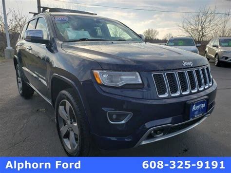 Used Jeep Grand Cherokee Overland 4wd For Sale With Photos Cargurus