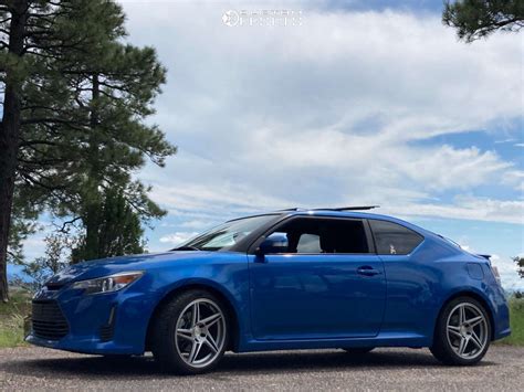 2016 Scion Tc Nearly Flush Lowering Springs Custom Offsets