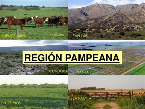 Regiones Geografícas De La Argentina Región Pampeana