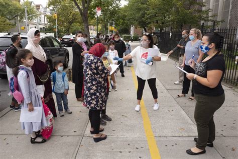 New York City Elementary Schools Reopen In Big Back To School Test