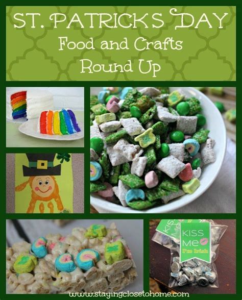 St Patricks Day Crafts And Recipes Pinterest Round Up Close To Home