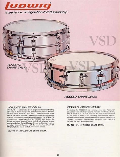 1976 Ludwig Piccolo 13x3 Ludalloy Snare — Joe Cox Drums