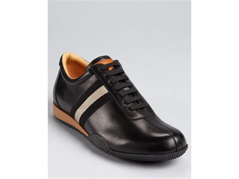 Lyst Bally Freenew Perforated Sneaker In Black For Men