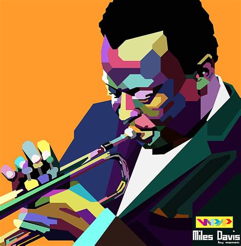 Tantangan Wpap Category Musisi Jazz Image Miles Davis Miles