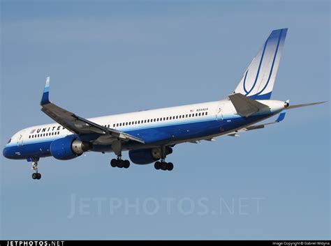 N544ua Boeing 757 222 United Airlines Gabriel Widyna Jetphotos