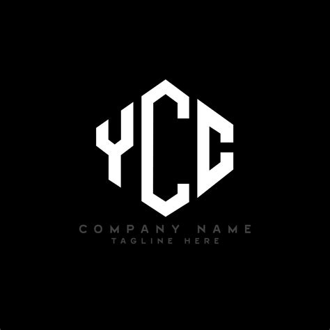 Ycc Letter Logo Design With Polygon Shape Ycc Polygon And Cube Shape