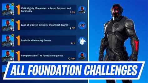 Fortnite Complete All Foundation Quests How To Unlock Free Foundation