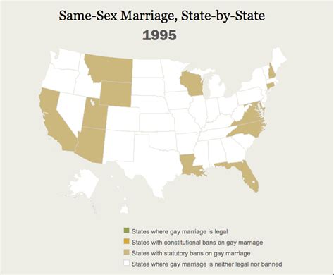 Same Sex Marriage State By State Pew Research Center