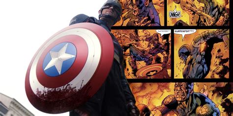 John Walker Twist Recreates A Controversial Captain America Comics Moment