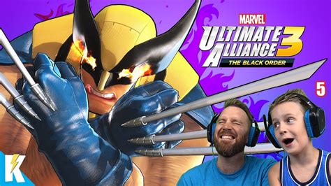 Super Wolverine Marvel Ultimate Alliance 3 Part 5 K City Gaming