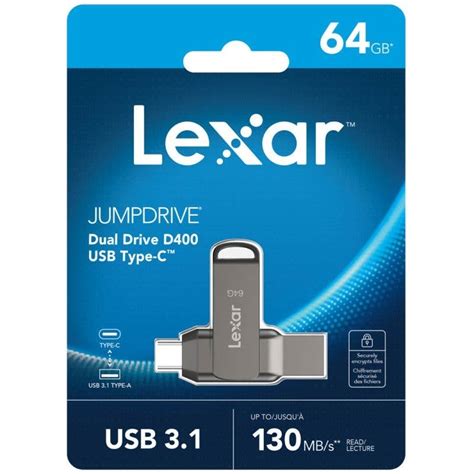Lexar Jumpdrive Dual Drive D400 Usb 31 Type C Camera House