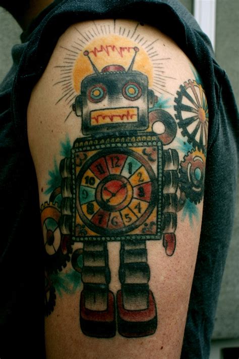 Robot Tattoos Designs Ideas And Meaning Tattoos For You