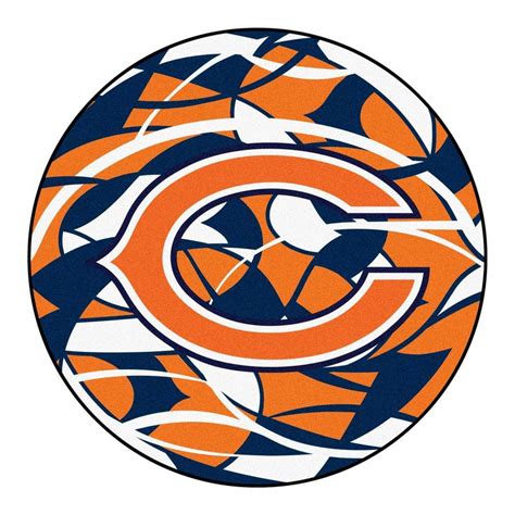 Roundel Mat True Sports Fan Nfl Bears Nfl Chicago Bears Chicago