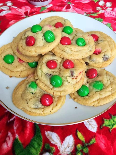 Magical Peanut Butter Mandm Christmas Cookies Kindly Unspoken