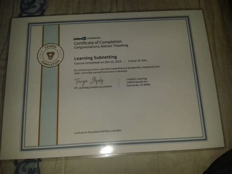Linkedin Learning Certificate Of Completion Gambaran