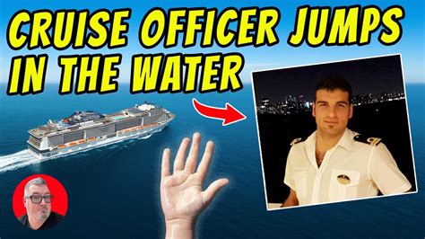 ship officer risks it for passenger cruise news youtube