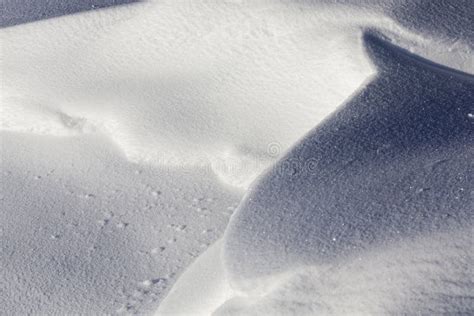 Deep Snow Drifts Stock Photo Image Of Purity Land 125059826