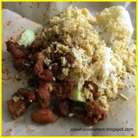 / it is an icon with title. Eat what, Eat where?: Just One Food - Nasi Kak Wok