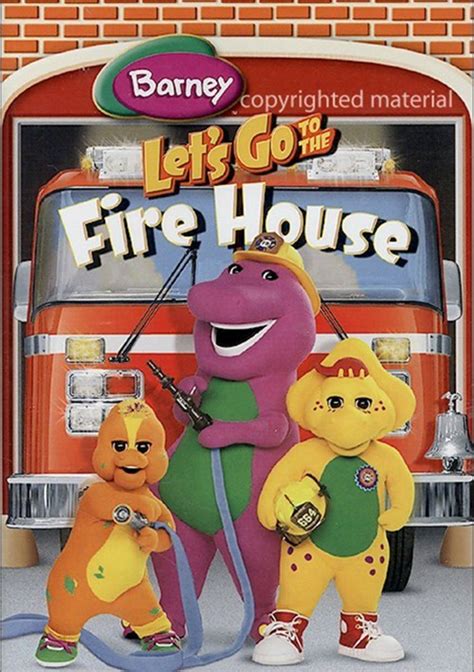 Barney Lets Go To The Fire House Dvd 2007 Dvd Empire