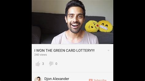 Unfortunately, it is very difficult to obtain in most cases. I WON THE GREEN CARD LOTTERY!!! - YouTube