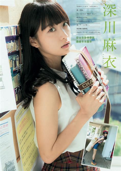 Jeune Magazine Nanami Hashimoto Mai Fukagawa Misa Eto Yuka Ueno 2015
