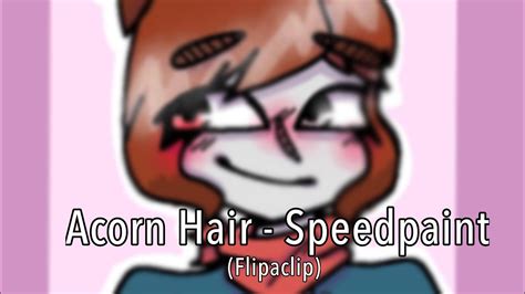Speedpaint Acorn Hair Roblox Flipaclip Youtube
