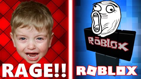 Roblox Makes Little Kid Rage Youtube