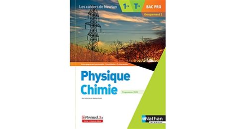 Physique Chimie Groupement 2 Bac Pro 1retle Collection Les