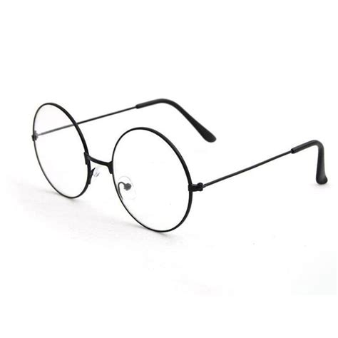 unisex sunglasses vintage retro round circle metal frame eyeglasses clear lens wish mens