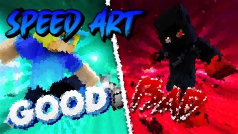 Minecraft Speed Art 1 Youtube