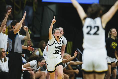 No. 16 Iowa tops No. 10 Iowa State women's basketball in a rivalry