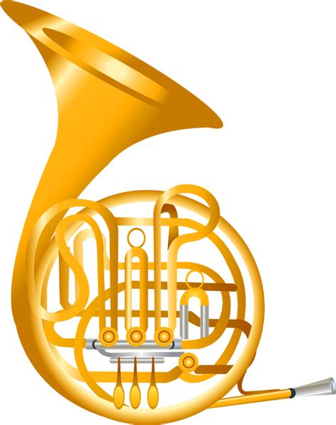 Cor Png Tube Musique Music Instrument Clipart Png