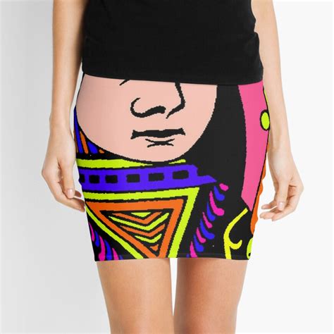 Queen Of Spades Mini Skirt For Sale By Impactees Redbubble