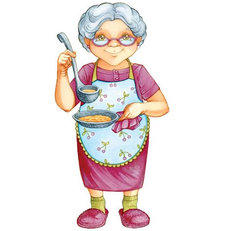 Grandma Kitchen Illustrations Royalty Free Vector Graphics And Clip Art