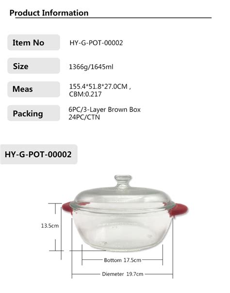 China Supplier Pyrex Borosilicate Glass Cooking Pot Cookware Set Commercial Buy Borosilicate