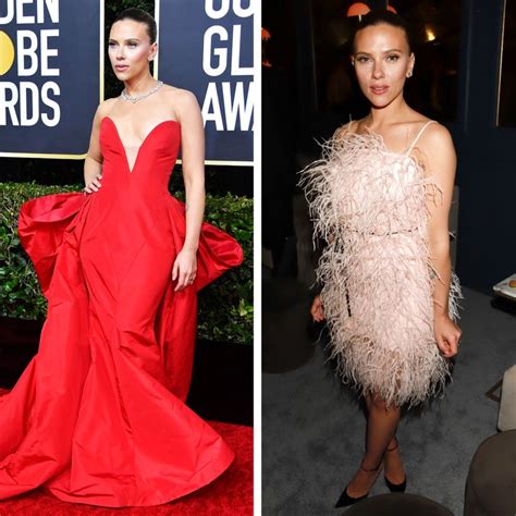 Scarlett Johansson Golden Globes After Party Golden Globes Golden