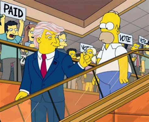 Donald Trump The Simpsons Cover Us President Again In Hilarious Tv